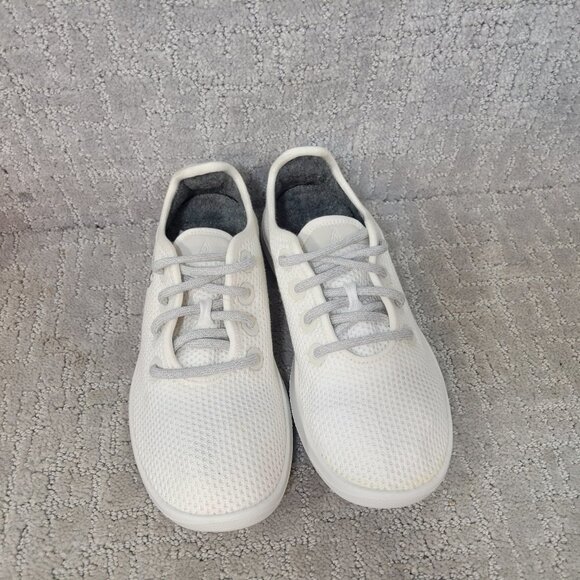 All Birds Tree Runner Women's Size US 7 White Low Top Athletic Sneakers. - Picture 3 of 9